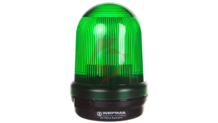 Sygnalizator świetlny zielony stały 12-240V IP65 826.200.00