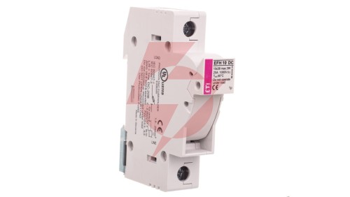 Podstawa bezpiecznikowa 1P 25A 1000V DC 10x38mm EFH 10 DC 002540201