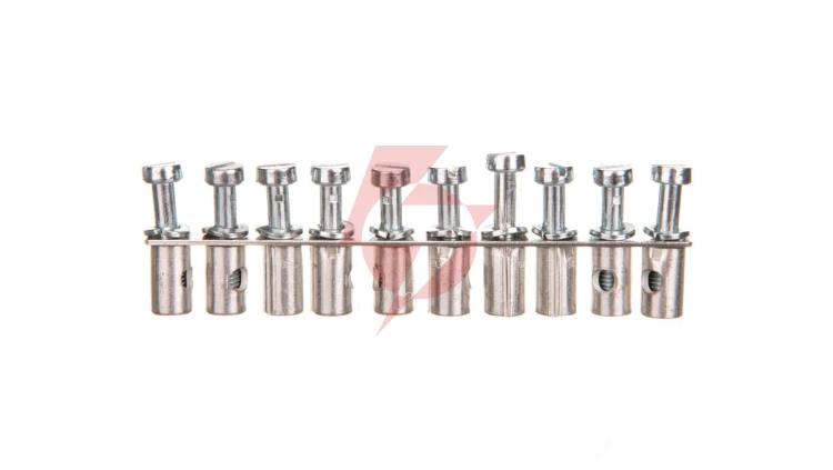 Mostek poprzeczny 10-torowy, raster 6mm szary Q 10 SAK2.5 0368700000