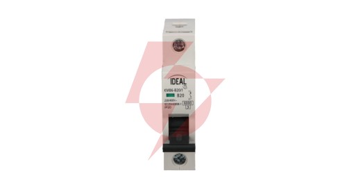 Wyłącznik nadprądowy 1P B 20A 6kA AC KMB6-B20/1 VDE 23142