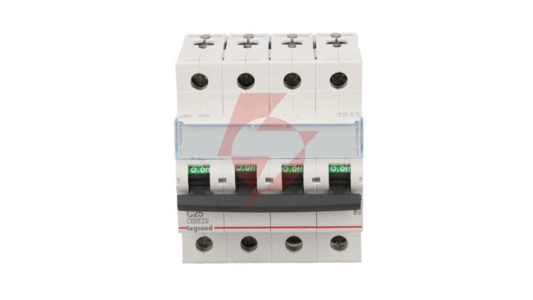 Wyłącznik nadprądowy 4P C 25A 6kA AC S304 TX3 403564
