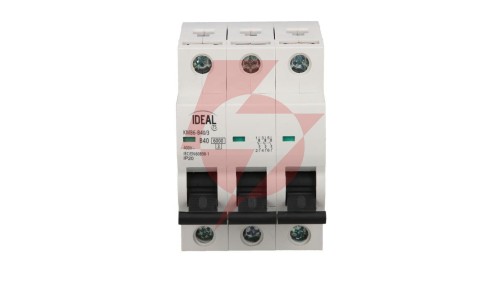 Wyłącznik nadprądowy 3P B 40A 6kA AC KMB6-B40/3 VDE 23168