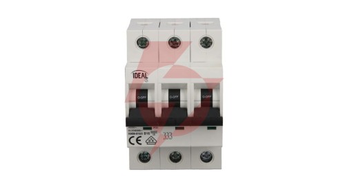Wyłącznik nadprądowy 3P B 16A 6kA AC KMB6-B16/3 VDE 23149