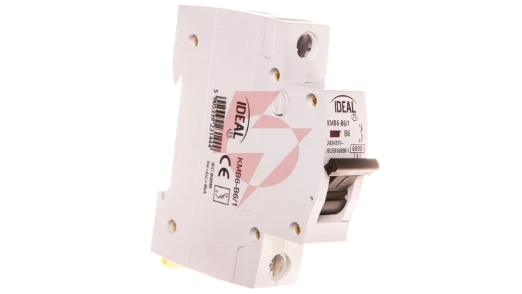 Wyłącznik nadprądowy 1P B 6A 6kA AC KMB6-B6/1 VDE 23144