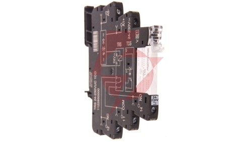 Przekaźnik przemysłowy 1P 6A 24-230V AC/DC TRS 24-230VUC 1CO 1122850000