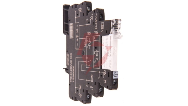 Przekaźnik przemysłowy 1P 6A 24-230V AC/DC TRS 24-230VUC 1CO 1122850000