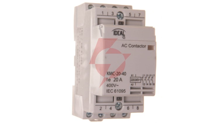 Stycznik modułowy 20A 4Z 0R 230V AC KMC-20-40 23241