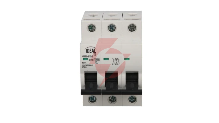 Wyłącznik nadprądowy 3P B 10A 6kA AC KMB6-B10/3 VDE 23164