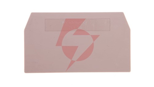 Ścianka końcowa beżowa ZAP/TW 5 1608830000 /50szt./