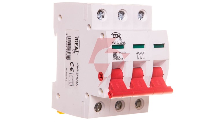 Rozłącznik modułowy 100A 3P KMI-3/100A 23235