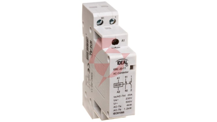 Stycznik modułowy 20A 1Z 1R 230V AC KMC-20-11 23244