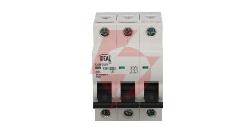 Wyłącznik nadprądowy 3P C 50A 6kA AC KMB6-C50/3 VDE 23169