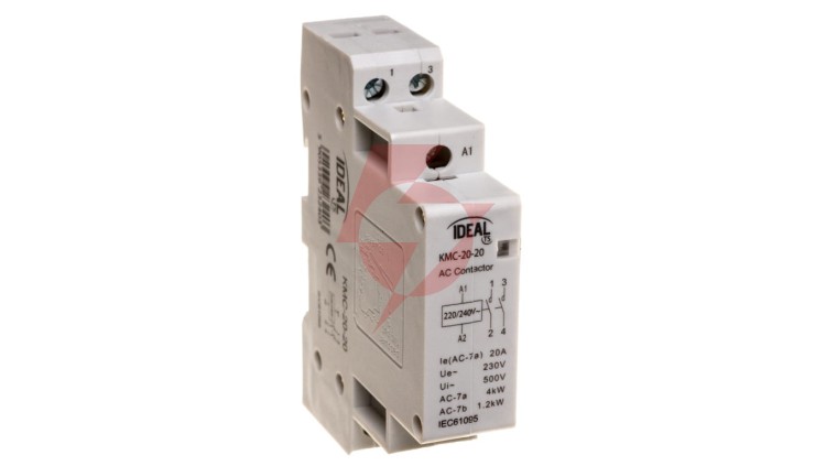 Stycznik modułowy 20A 2Z 0R 230V AC KMC-20-20 23240