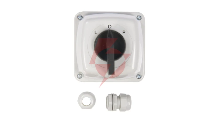 Łącznik krzywkowy L-0-P 3P 25A IP44 Łuk 25-43 w obudowie 922529
