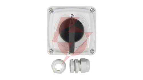Łącznik krzywkowy 0-1 3P 16A IP44 Łuk E16-13 w obudowie 951611