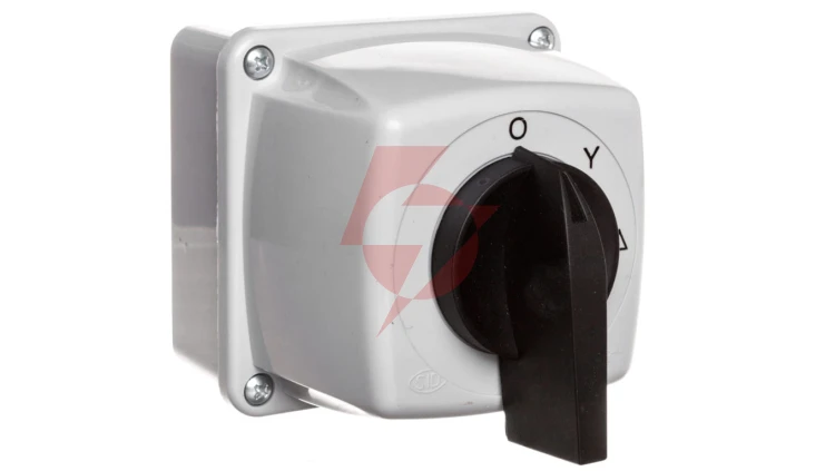 Łącznik krzywkowy gwiazda-trójkąt 3P 25A IP44 Łuk E25-23 w obudowie 952522