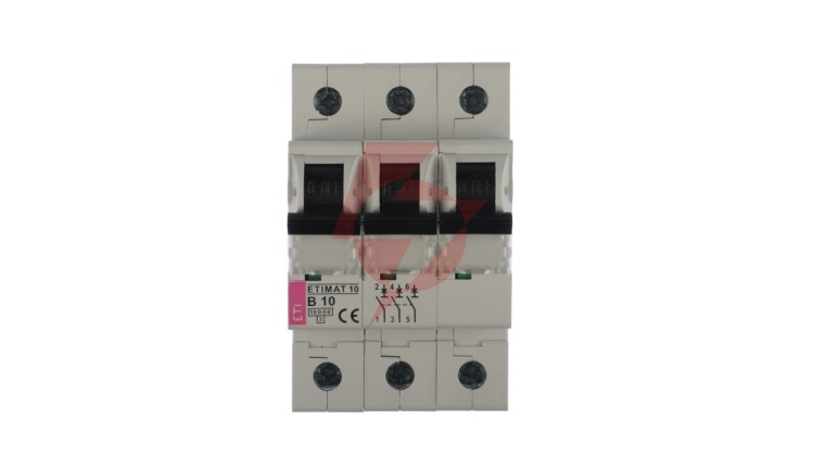Wyłącznik nadprądowy 3P B 10A 10kA AC ETIMAT10 002125714