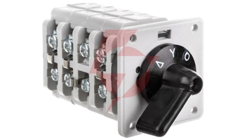 Łącznik krzywkowy gwiazda-trójkąt 3P 25A IP44 Łuk 25-21 922509
