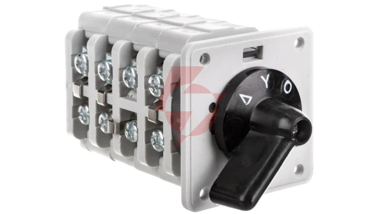 Łącznik krzywkowy gwiazda-trójkąt 3P 25A IP44 Łuk 25-21 922509