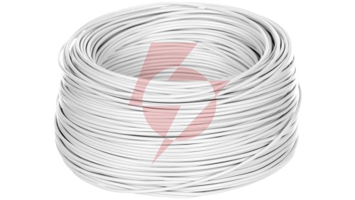 Przewód instalacyjny H05V-K (LgY) 0,75 biały /100m/