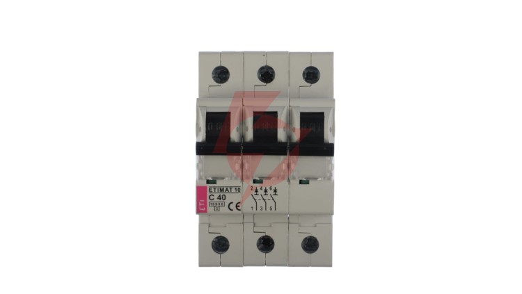 Wyłącznik nadprądowy 3P C 40A 10kA AC ETIMAT10 002135720