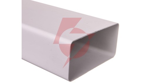 Kanał płaski PCV 122x60mm biały 4005 /0,5m/
