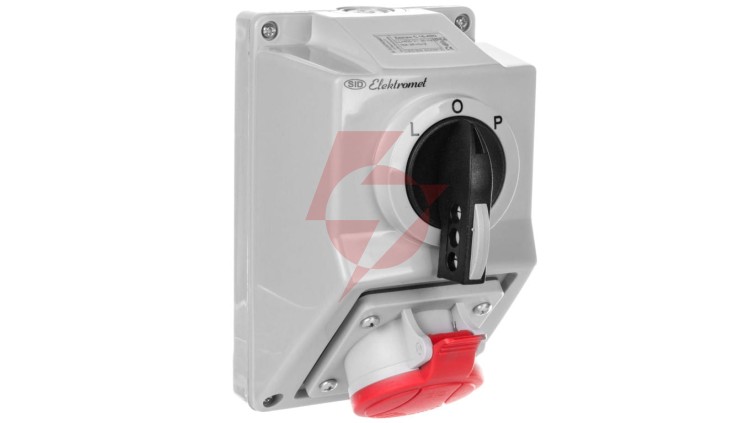 Zestaw instalacyjny z rozłącznikiem L-O-P 1x16A 5P 400V C16-48N IP54 971609