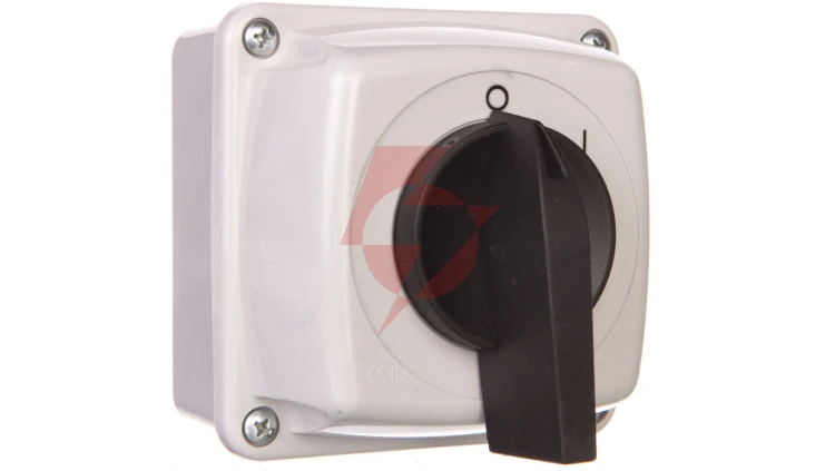 Łącznik krzywkowy 0-I 3P 16A IP65 w obudowie Łuk E16-13 951612