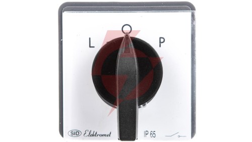 Łącznik krzywkowy L-0-P 3P 40A IP65 z płytką Łuk 40-42 924027