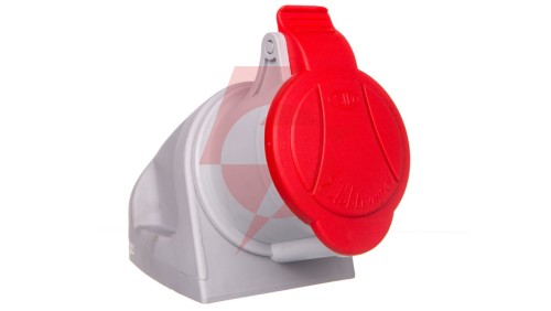 Gniazdo stałe 32A 4P 400V czerwone MINI GSM 32/4 IP44 921866