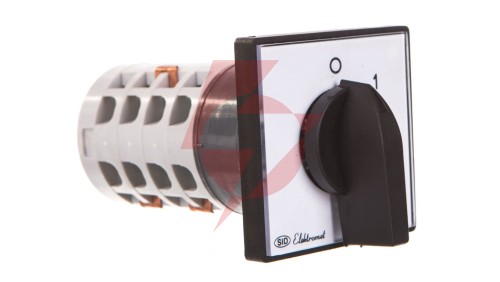 Łącznik krzywkowy 0-1-2 3P 16A IP65 z płytką Łuk E16-32 951631