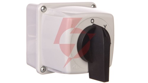 Łącznik krzywkowy Gwiazda-trójkąt 3P 16A IP44 w obudowie Łuk E16-23 951622