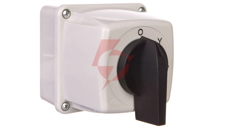 Łącznik krzywkowy Gwiazda-trójkąt 3P 16A IP44 w obudowie Łuk E16-23 951622