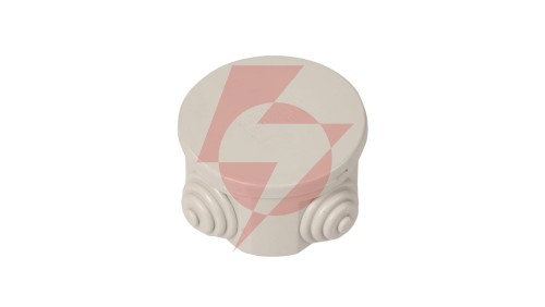 Puszka n/t 65mm 35mm tworzywo IP44 szary 44 CE GW44001