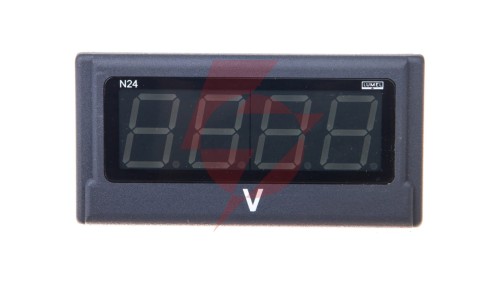 Woltomierz cyfrowy 4 cyfr wejście AC 0-400V AC zasilanie 230V AC jednostka V N24 Z310400M1