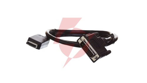 Kabel adapter DisplayPort 1.2 Typ DP/DVI-D(24+1), M/M czarny 1m