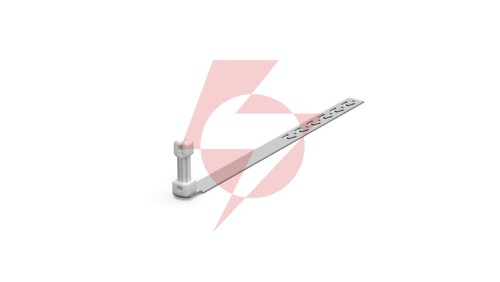 Uchwyt pod dachówkę L-415mm ocynk z zaczepami z plastikiem 10.3/Z/P OG /91003802/