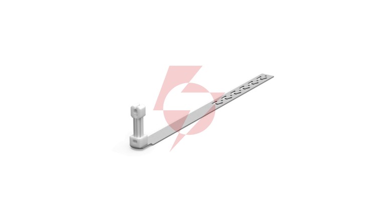 Uchwyt pod dachówkę L-415mm ocynk z zaczepami z plastikiem 10.3/Z/P OG /91003802/