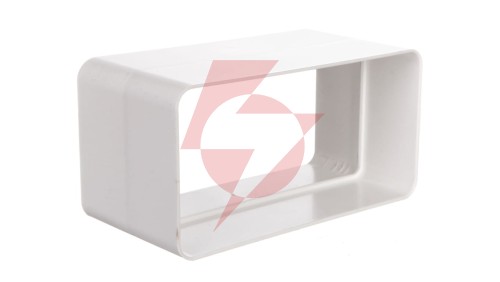 Łącznik kanałów płaskich PS 122x60mm biały 420