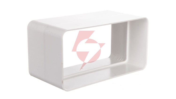 Łącznik kanałów płaskich PS 122x60mm biały 420