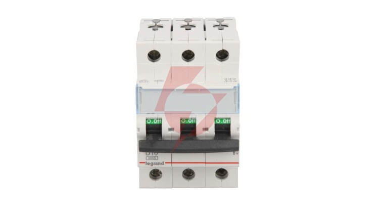 Wyłącznik nadprądowy 3P D 10A 6kA AC S303 TX3 403753