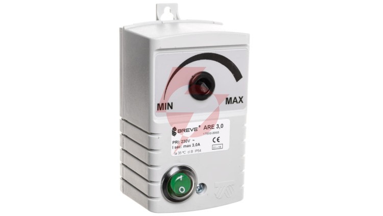 Regulator predkosci obrotowej 1-fazowy ARE 3,0 230V 3A IP54 17886-9968
