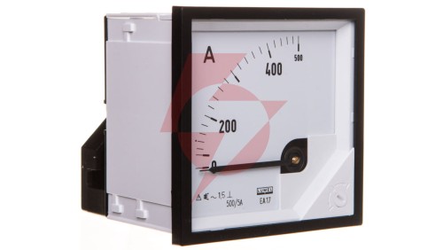 Amperomierz analogowy tablicowy 500/5A 72x72mm k=90 EA17N E42200000000
