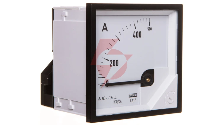 Amperomierz analogowy tablicowy 500/5A 72x72mm k=90 EA17N E42200000000