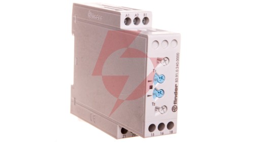 Przekaźnik czasowy 1P 16A 24-240V AC/DC 0,05s-10dni jednofunkcyjny LI, LE, PI, PE 250V 83.91.0.240.0000