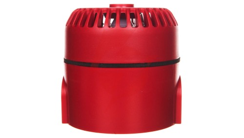 Sygnalizator akustyczny ROLP 9-28VDC 10dB czerwony głęboki 32 tony CNBOP ROLP/SV/R/D 540503FULL-0403X