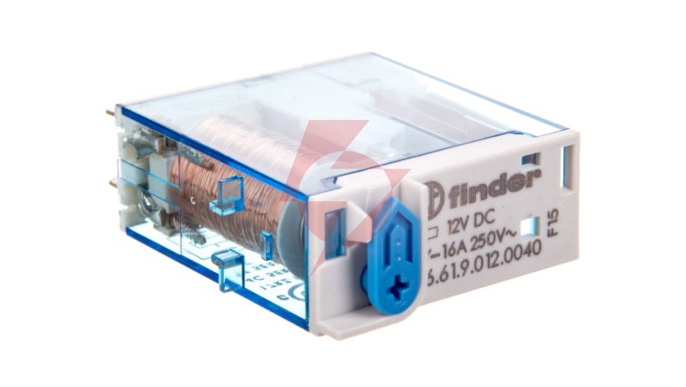 Przekaźnik miniaturowy 1P 16A 12V DC 46.61.9.012.0040