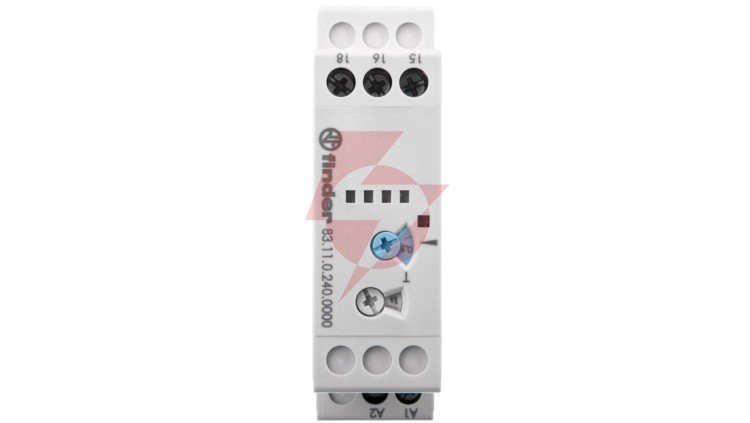 Przekaźnik czasowy 1P 16A 24-240V AC/DC 0,05s-10dni jednofunkcyjny AI 83.11.0.240.0000