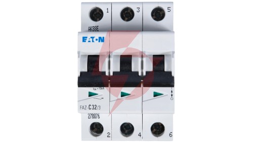 Wyłącznik nadprądowy 3P C 32A 15kA AC FAZ C32/3 278876