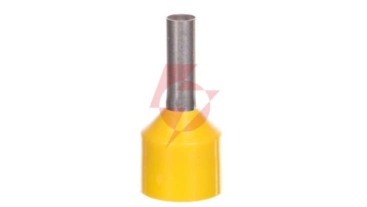 Końcówka tulejkowa izolowana AHK 6/12 żółta 61746505 /100szt./